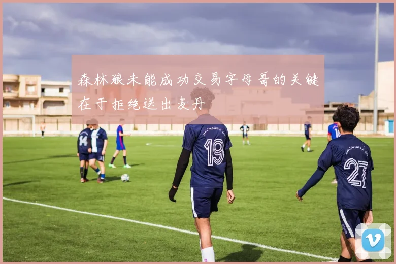 森林狼未能成功交易字母哥的关键在于拒绝送出麦丹